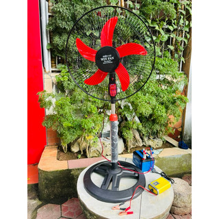 Quạt kẹp bình ắc qui 12v