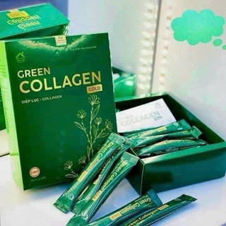 Diệp lục Collagen mẫu mới hộp 30 gói