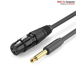 Cáp nối dài Microphone XLR chính hãng Ugreen cao cấp