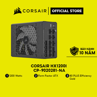 Nguồn máy tính corsair hx1200i - 80 plus platinum / cp-9020281-na