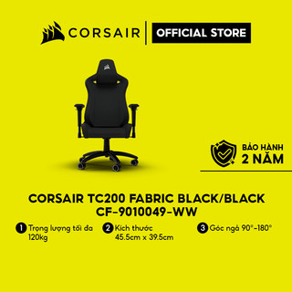 Ghế Corsair TC200 Fabric Black/Black / CF-9010049-WW