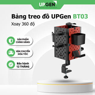 Bảng treo đồ thông minh UPGen BT03 kẹp bàn chắc chắn, thiết kế hình hộp, xoay 360 độ và nhiều phụ kiện tiện ích