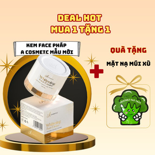 Kem face chữ a - face pháp hộp mới 2022 + tặng nạ múi xù