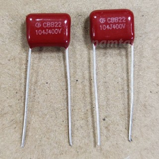 Tụ cbb 104j 400v 0.1uf chính hãng lf chân 10mm