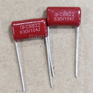 Tụ điện cbb 104j 630v 0.1uf 630v chính hãng lf chân 15mm