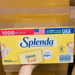 [Date 03/2027 Hàng Mỹ 🇺🇸] Đường ăn kiêng Splenda thùng 1000 gói cho người ăn kiêng, tiểu đường, DAS