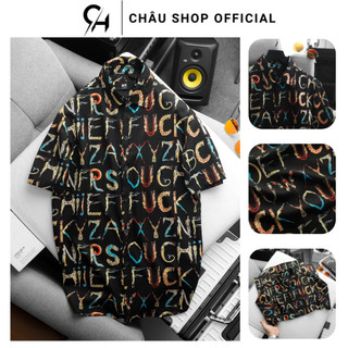 Áo Sơ Mi Nam, Áo Sơ Mi Cổ Đức Ferer CHÂU SHOP OFFICIAL Mềm Mịn Trẻ Trung Năng Động Thoáng Mát Phù Hợp Đi Biển Đi Chơi