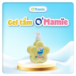 Sữa tắm gội toàn thân cho bé sơ sinh o'mamie chai 200ml