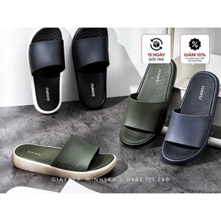 CHÍNH HÃNG LUOFU - DÉP LÊ NAM LOUFU CAO SU NON ĐẾ DÀY - KHÔNG NGẤM NƯỚC