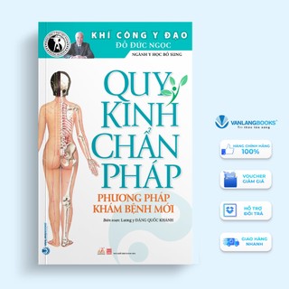 Sách Khí Công Y Đạo -  Quy Kinh Chẩn Pháp - Vanlangbooks