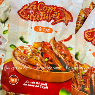  Cá cơm bà tuyết vị tê cay gói 18g cá cơm alaco cay ngọt 