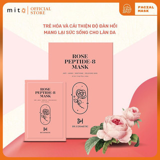 Mặt Nạ Hoa Hồng Rose Peptide -8 Mask Dy.Cosmetic