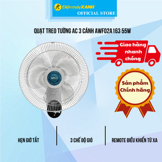 Quạt treo tường ac 3 cánh awf02a163 55w