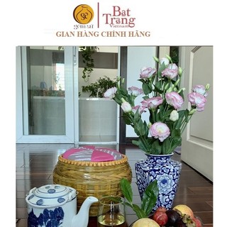 Trọn bộ Giành và tích hãm chè xanh 1,5 lít - loại tre đan