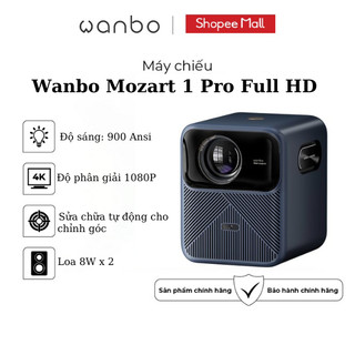 Máy chiếu wanbo mozart 1 pro full hd - tự động lấy nét - bảo hành chính hãng