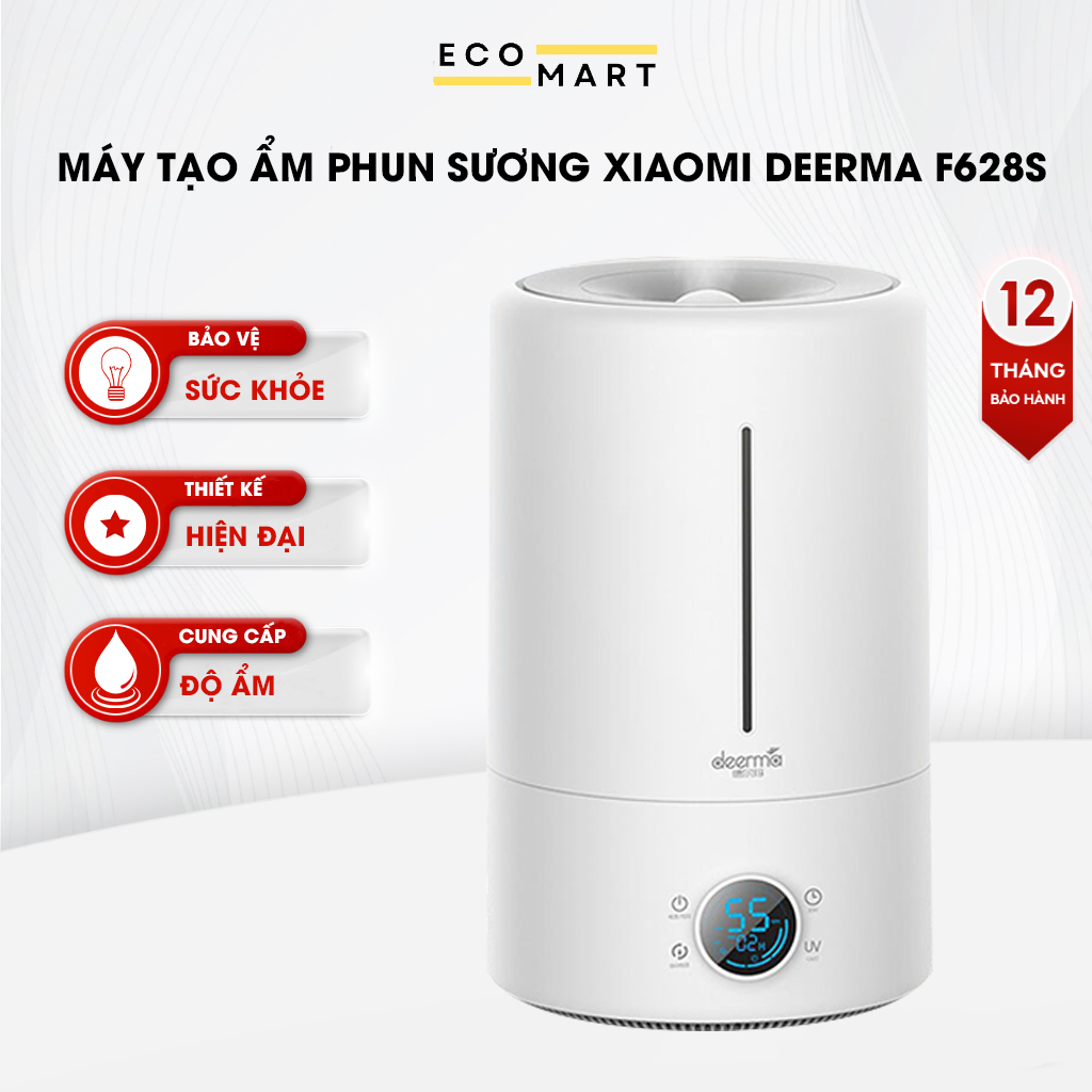 MÁY TẠO ẨM PHUN SƯƠNG DIỆT KHUẨN NƯỚC BẰNG TIA UV - MÁY PHUN SƯƠNG TẠO ẨM KHÔNG KHÍ THÔNG MINH XIAOMI