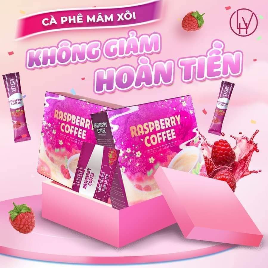 cà phê mâm xôi