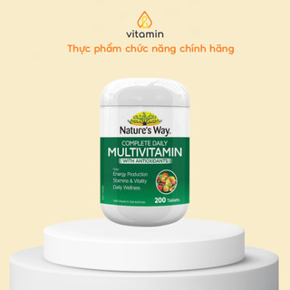 Viên bổ tổng hợp Multivitamin Nature's Way của Úc lọ 200 viên