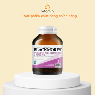 Viên anh thảo + dầu cá Blackmores Evening Primrose oil + Fish oil lọ 100 viên