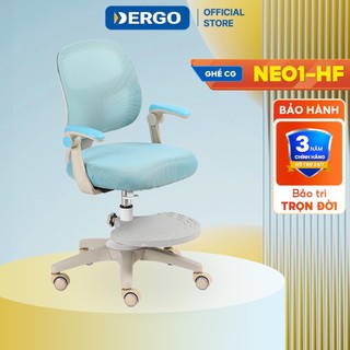  Ghế Chống Gù DERGO ISmart Neo1-HF Công Thái Học Bảo Vệ Cột Sống, Chống Cận Cho Trẻ Em, Học Sinh Ngồi Học