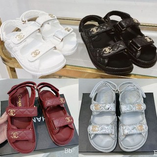 Sandal quai dán đế 2p tag xích da mềm êm fullbox bill túi cao cấp