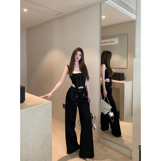 Set đồ denim quyến rũ