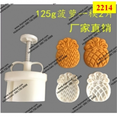 Khuôn nhấn Trung thu lò xo 125G