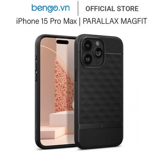Ốp lưng iPhone 15 Pro Max Spigen Caseology Parrallax Magfit