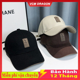 Mũ lưỡi trai nam thời trang Ediko vải cotton nhiều màu