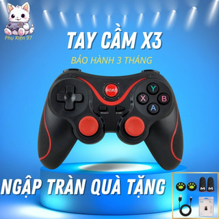 💛 Giá Sốc 💛Tay cầm bluetooth chơi game gamepad Terios X3 ShootingPlus V3 chơi PUBG/ Liên Quân