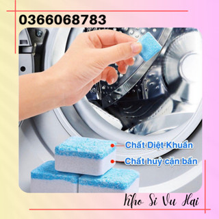 Tẩy lồng máy giặt .Viên tẩy lồng máy giặt diệt vi khuẩn hiệu quả giúp vệ sinh lồng máy giặt dễ dàng -VH8269