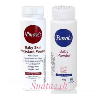 Phấn Pureen ngừa rôm sảy 175g thích hợp mọi làn da nhạy cảm của bé