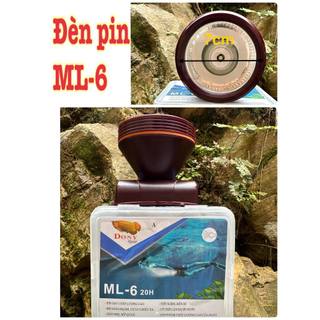 Đèn đội đầu chống nước siêu sáng ML6 – DONY, đèn pin chính hãng 35W, có đủ sạc pin và dây đeo đầu