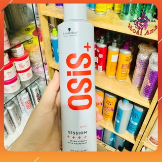 KEO XỊT TÓC OSIS+ 3 SESSION FINISH 300ML | Gôm xịt tóc Osis 3 cho nam cao cấp mẫu mới