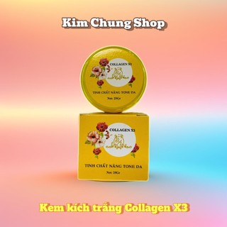 Kem kích trắng x3 collagen vàng