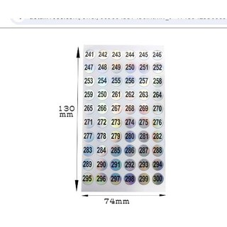tem đánh số hàng có sẵn nhé