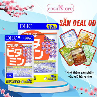 Viên uống DHC Nhật Bản Multi Vitamin Tổng Hợp 90 viên 90 Ngày 30 Ngày - Bổ Sung Vitamin Tổng Hợp