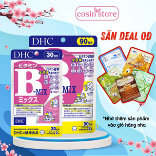 Viên Uống Vitamin B Tổng Hợp DHC Vitamin B Mix 180 Viên 90 Ngày Dùng 30 Ngày Dùng Bổ Sung Vitamin B Cosin Store