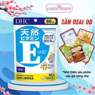 Viên uống Bổ Sung Vitamin E DHC Nhật Bản 90 Viên 90 Ngày Dùng Cosin Store