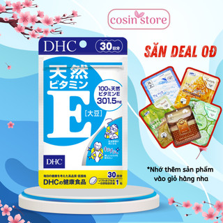 Viên uống Bổ Sung Vitamin E DHC Nhật Bản 30 Viên 30 Ngày Dùng