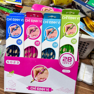 120 cây bút chì định vị kèm gọt 6023 (10 hộp)