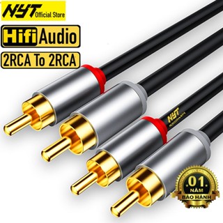 Dây AV 2 Đầu Hoa Sen RCA Hifi Audio NYT AT106 - BH 12T Chính Hãng