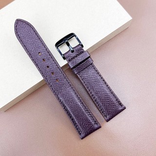 {Size lẻ 10 13 15 17 19 21mm}Dây đồng hồ da bò thật vân Epsom BO-60 cao cấp