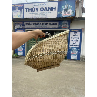 Giỏ mây cho gà chọi siêu vip tặng