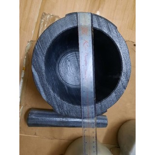 Cối đá Non Nước màu đen size 20cm (kèm chày)