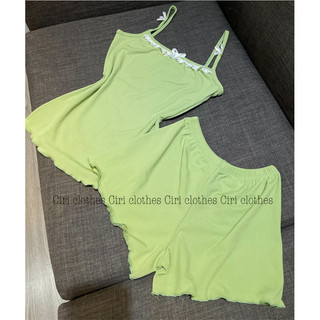 set áo gấm + quần sọt