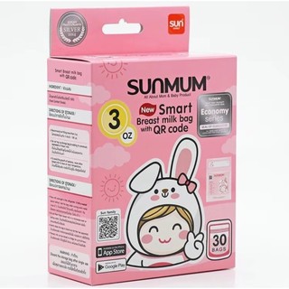 Túi trữ sữa Sunmum Thái Lan mẫu mới,khoaitayshop18