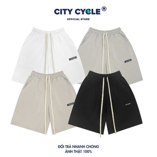 Quần Short Nỉ Essentials V2 Local Brand Chính Hãng City Cycle vải nỉ cao cấp ống rộng oversize unisex