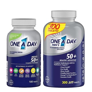 Viên Uống Bổ Sung Vitamin Cho Nam Giới Trên 50 tuổi ONE A DAY Men's 50+ - chính hãng Mỹ