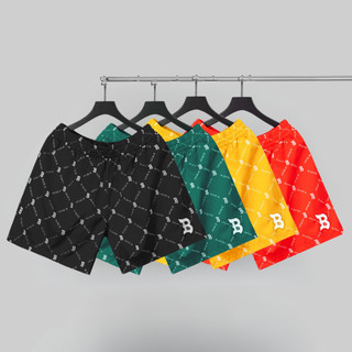 Quần Short Gió Monogram The Bad God White Logo